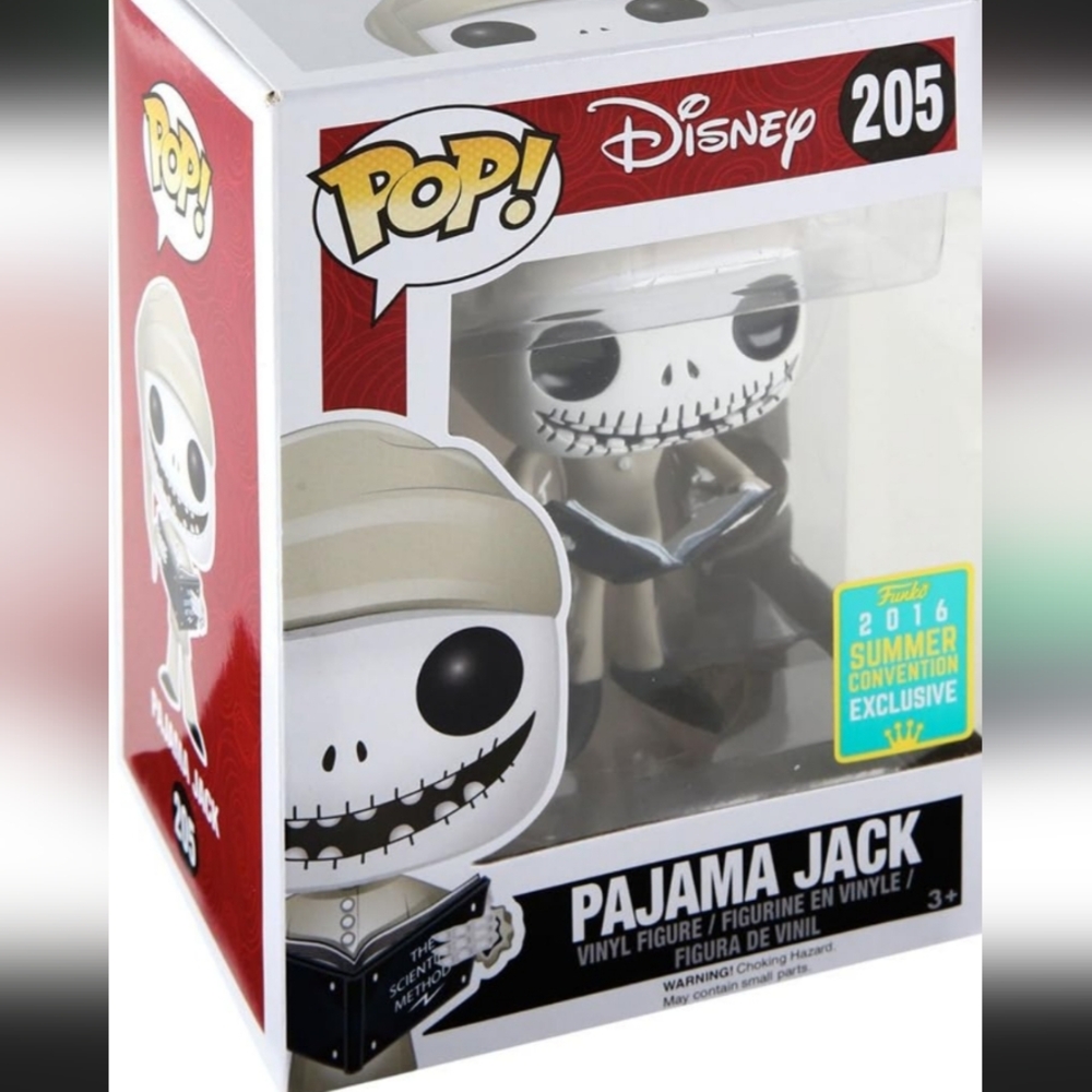 Funko Pop! Disney #205 Pajama Jack Skellington Exclusive Hot Topic